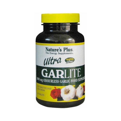 Natures Plus Ultra Garlite 1000 mg Sustained Release 